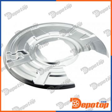 Déflecteur, disque de frein arrière droite pour BMW | HTO-BM-037, 34216778254